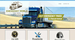 Desktop Screenshot of emergencymobiletruckrepair.com